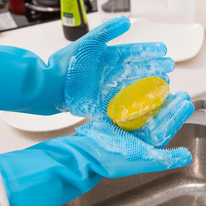 Pet Grooming Glove - Pet Grooming Cleaning Gloves Dog Cat