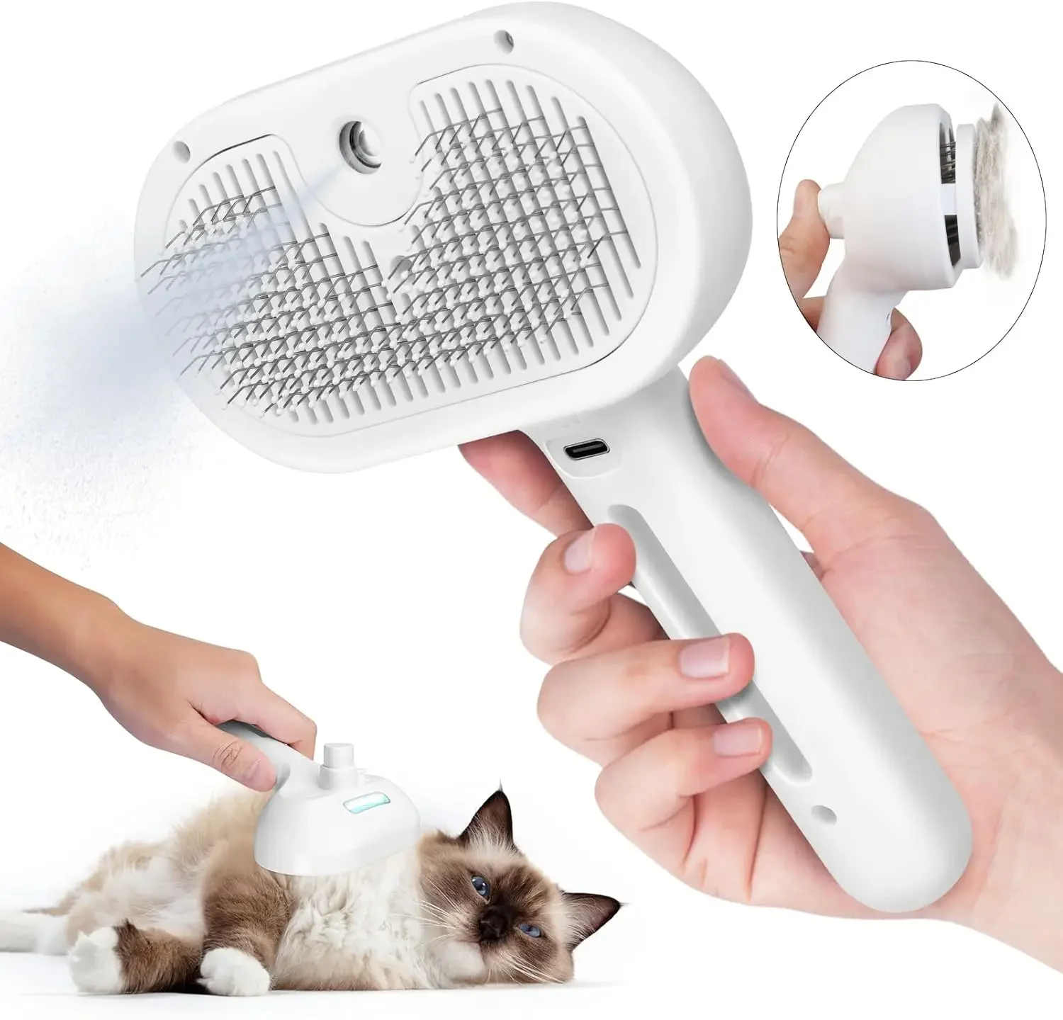 Pet Supplies Dropshipping - Pet Spray Hair Comb Pet Hair