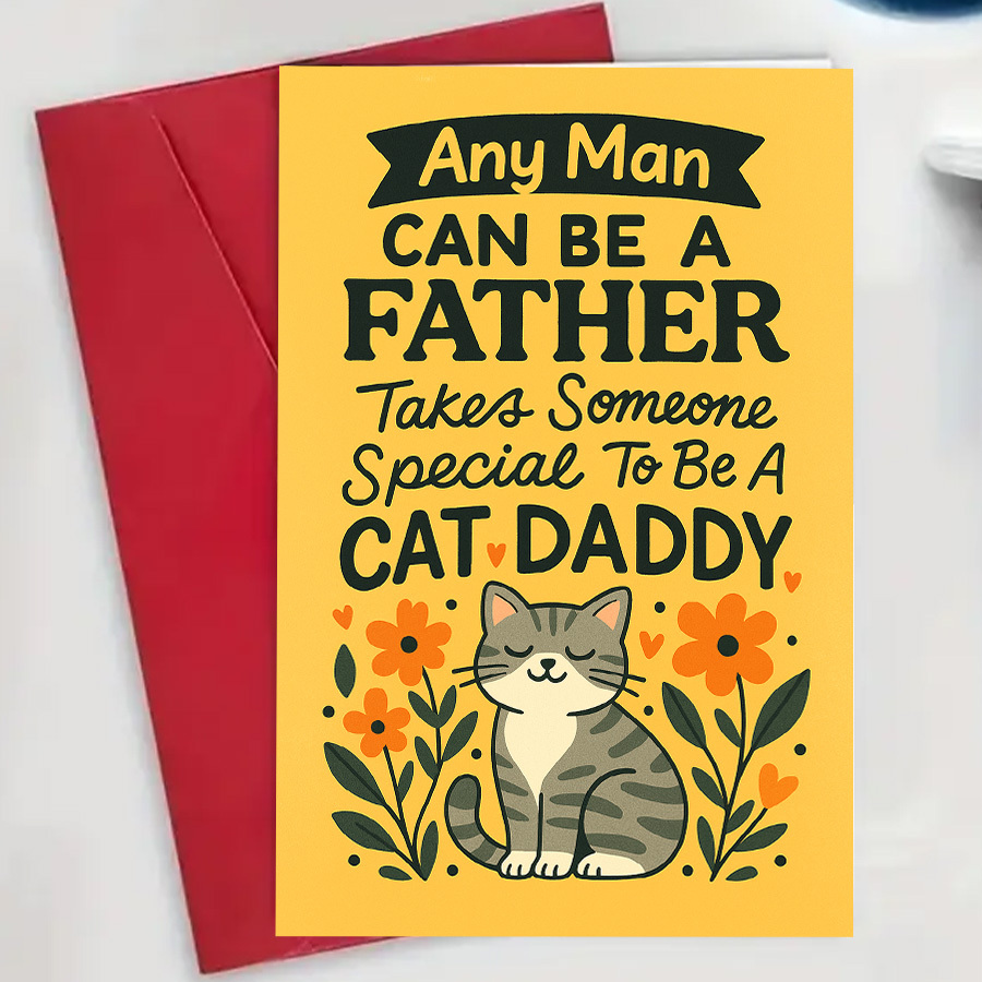1Pcs Father's Day Greeting Car - đánh giá và giá Pet Supplies Gift Card