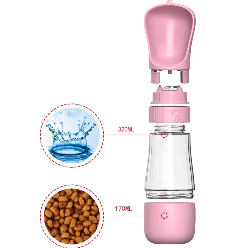 2 In 1 Portable Dog Water Bott - đánh giá và giá Pet Supplies Coupon