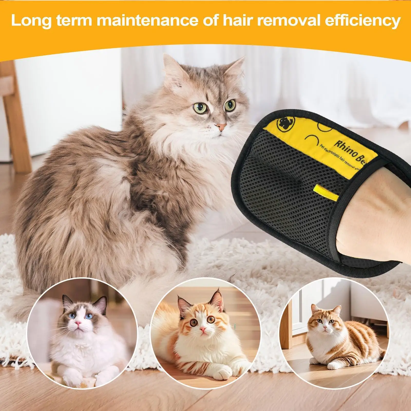 2pcs Cat Grooming Gloves Elect - đánh giá và giá Pet Grooming Glove
