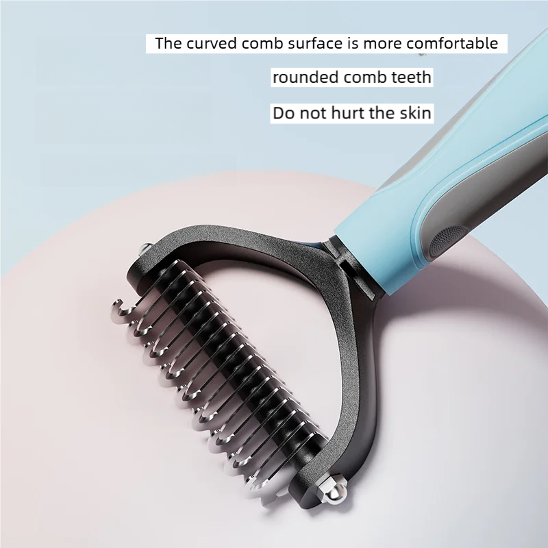 Pet Deshedding Brush Double Si - đánh giá và giá Pet Supplies Dropshipping