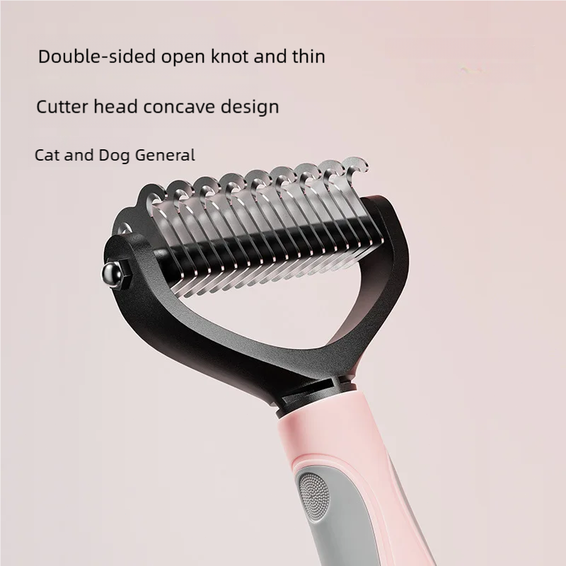 Pet Deshedding Brush Double Si - đánh giá và giá Pet Supplies Dropshipping