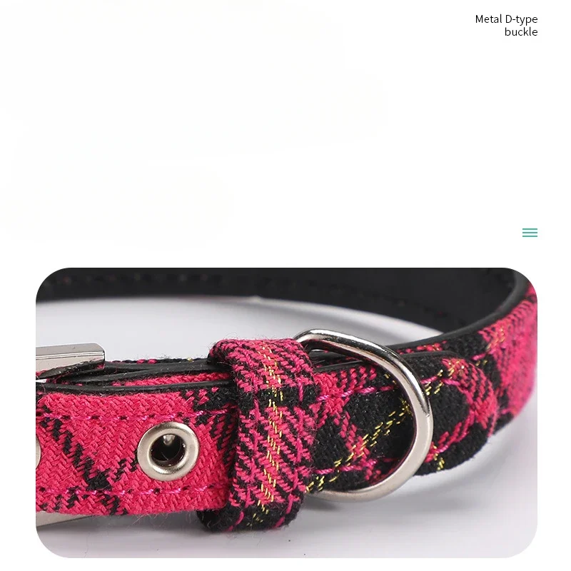 Pet Collar Scottish Plaid Dog  - đánh giá và giá Pet Supplies Coupon