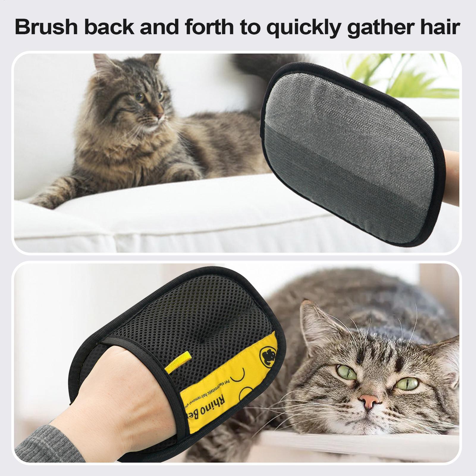 1 Pair Static Removal Gloves F - đánh giá và giá Pet Grooming Glove