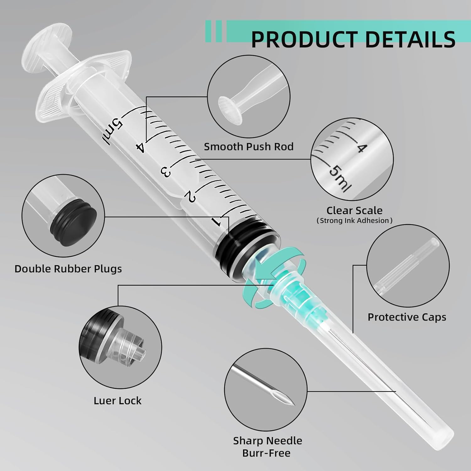 5ml Luer Lock Syringe, Suitabl - đánh giá và giá Pet Supplies Delivery