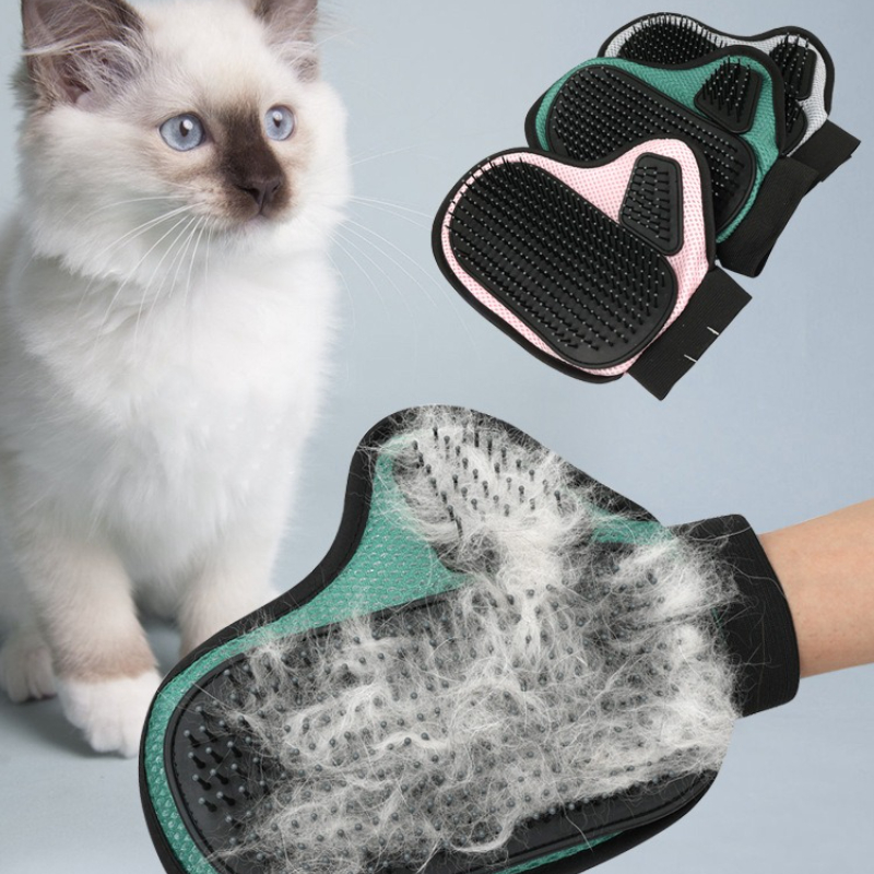 Pet Cat Grooming Gloves Kitten - đánh giá và giá Pet Grooming Glove