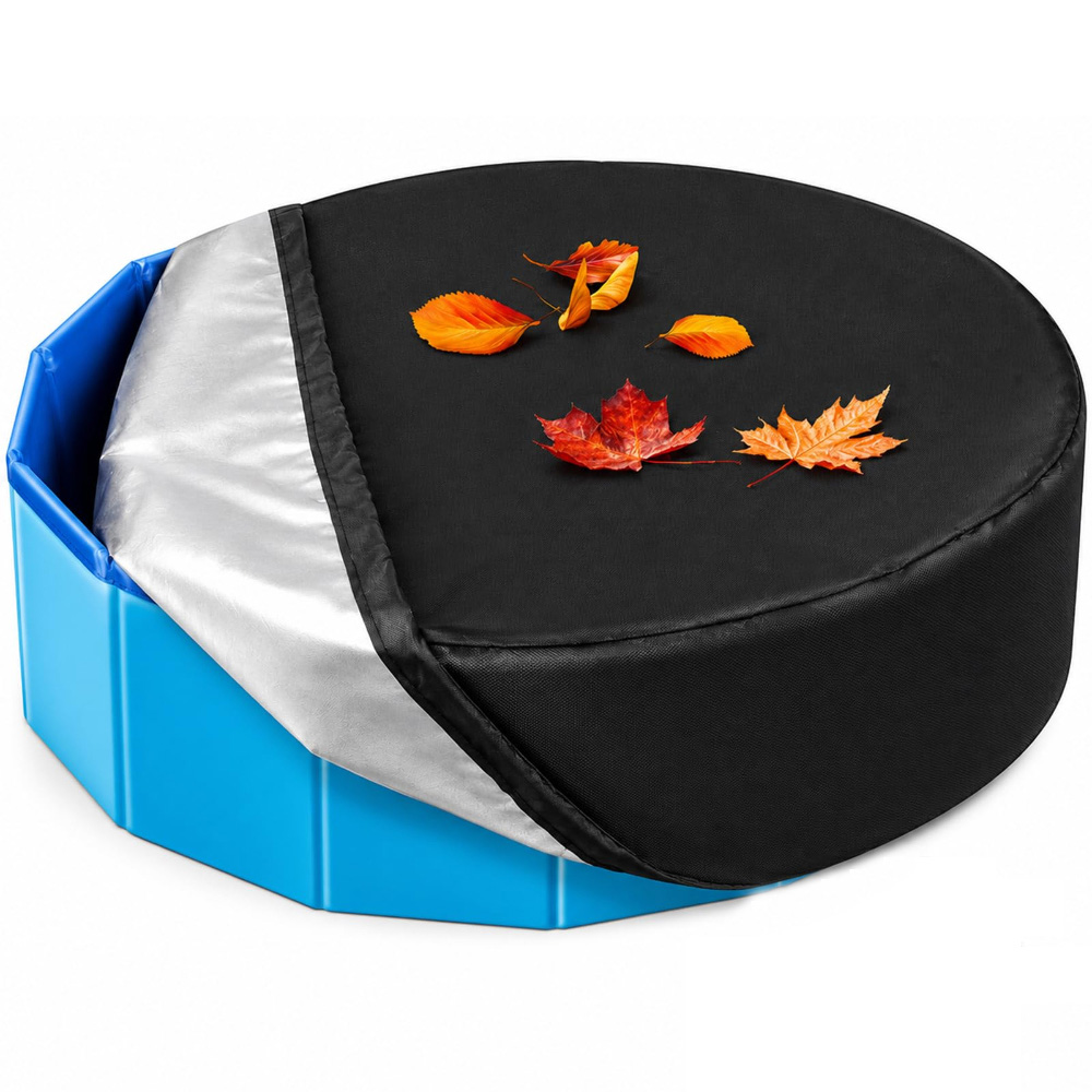 Dog Pool Cover Foldable Round  - đánh giá và giá Pet Supplies Delivery