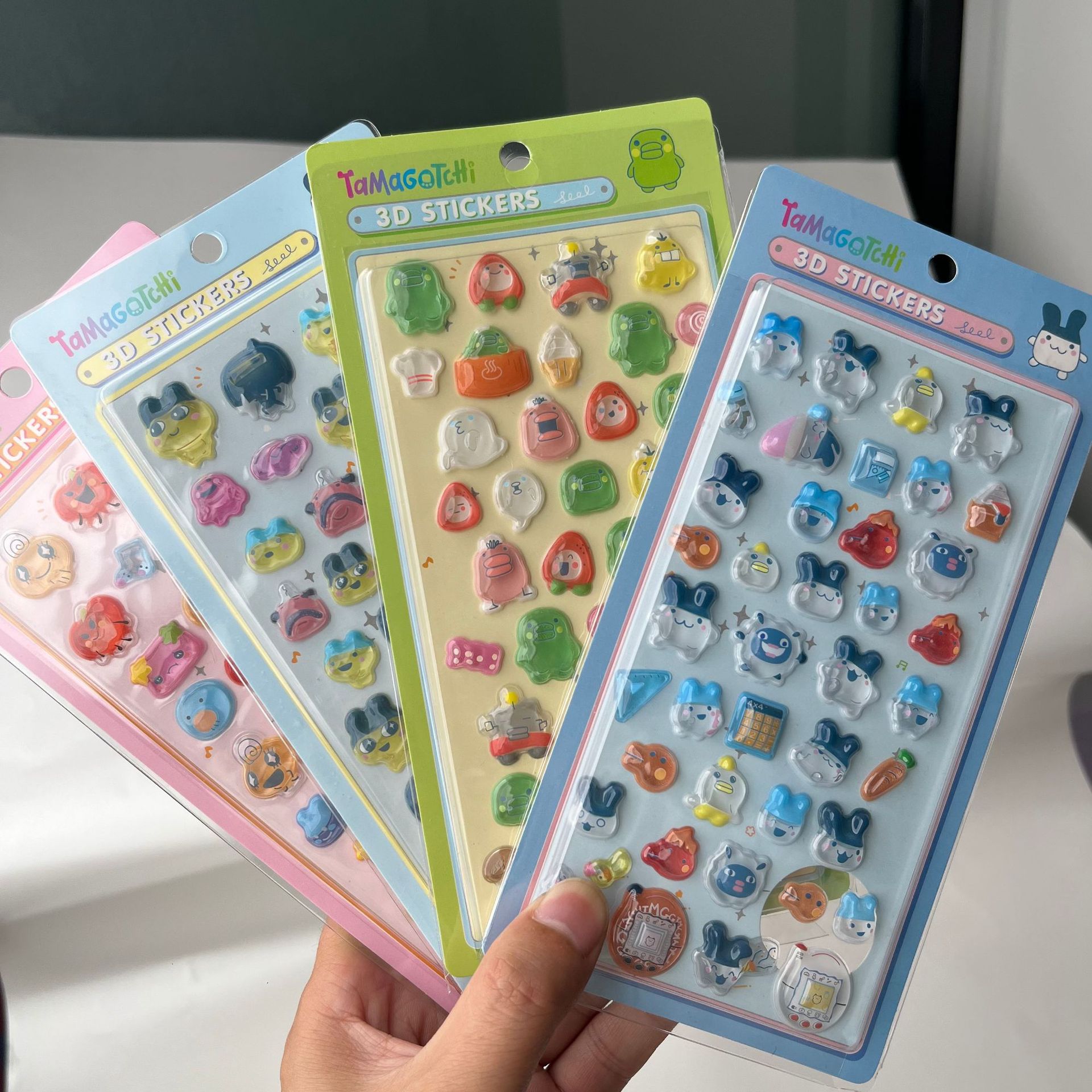 Cute Tamagotchi 3D Puffy Stick - đánh giá và giá Pet Supplies Delivery