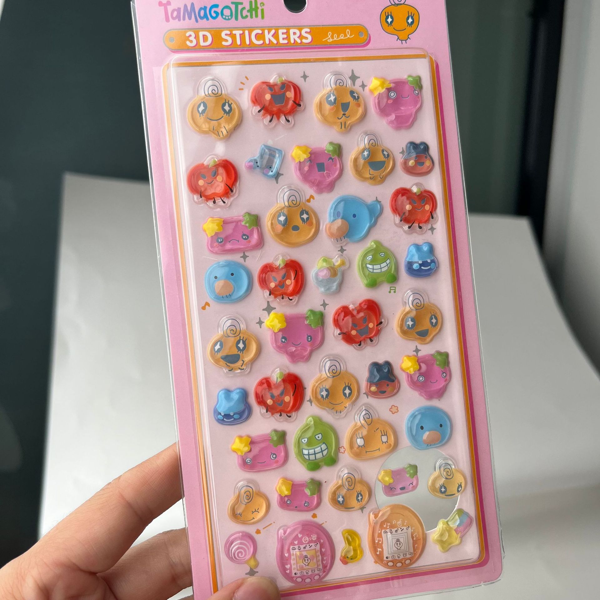 Cute Tamagotchi 3D Puffy Stick - đánh giá và giá Pet Supplies Delivery