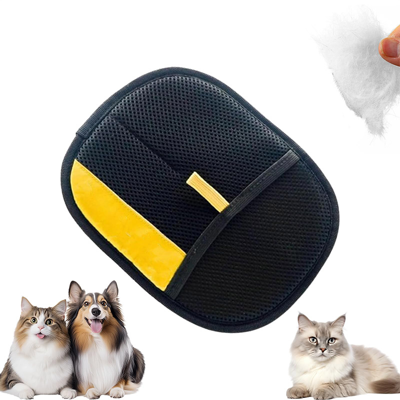 Pet Hair Removal Tool Reusable - đánh giá và giá Pet Grooming Glove