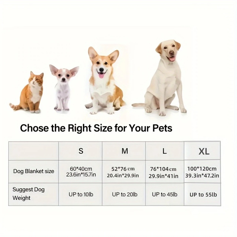 3PCS Soft Fluffy Pet Blanket C - đánh giá và giá Pet Supplies Delivery