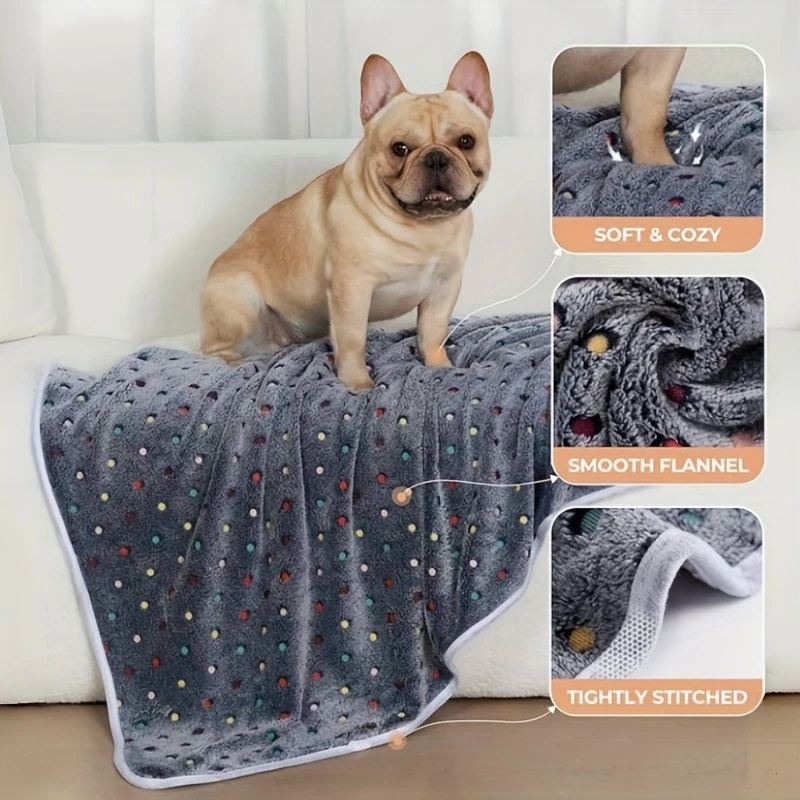 3PCS Soft Fluffy Pet Blanket C - đánh giá và giá Pet Supplies Delivery