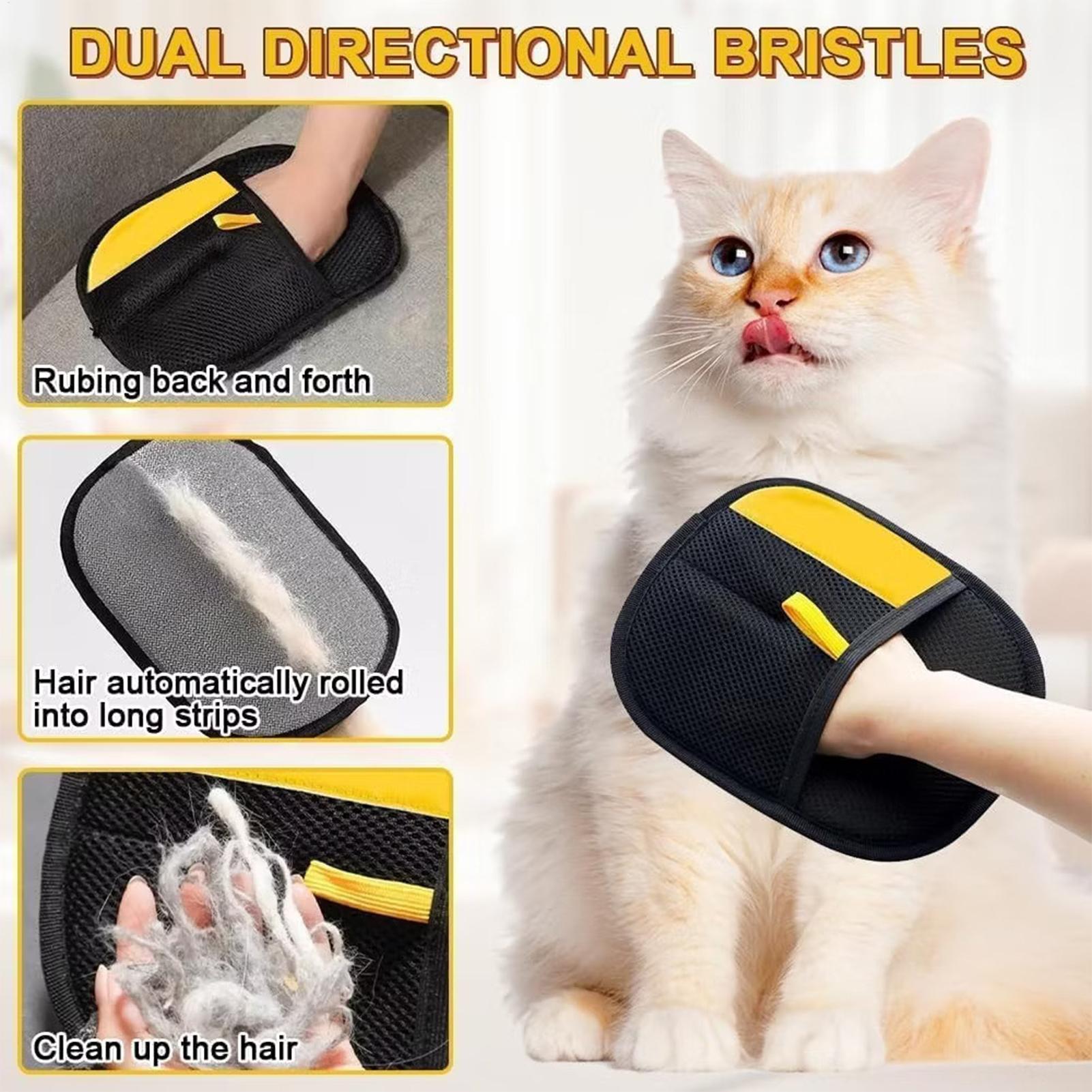 Pet Hair Remover Gloves Electr - đánh giá và giá Pet Grooming Glove