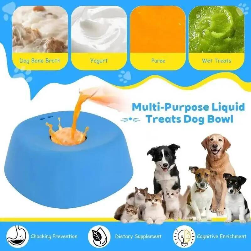 1pc Dog Lick Bowl Slow Feeder  - đánh giá và giá Pet Supplies Coupon